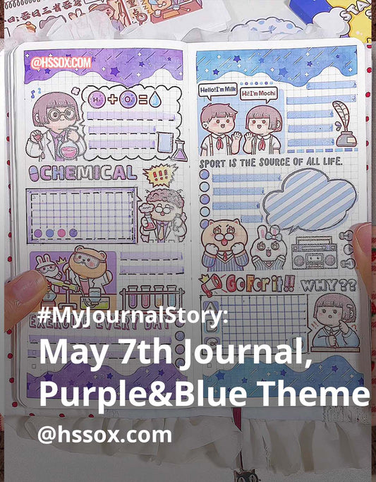 May 7th , Purple & Blue Theme.