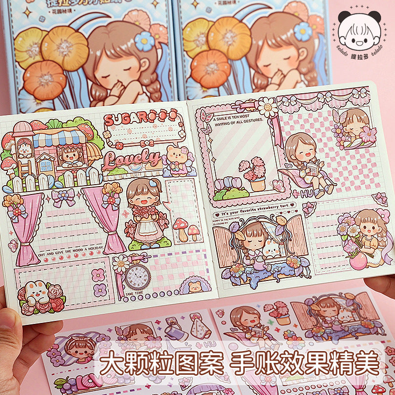 Garden Secret Series Creative Cute Girls' Daily Handheld Tent Decoration Materials #S9104