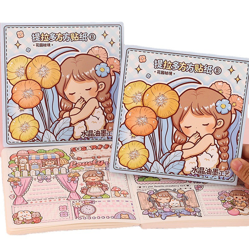 Garden Secret Series Creative Cute Girls' Daily Handheld Tent Decoration Materials #S9104