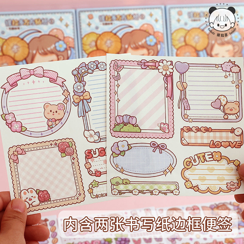 Garden Secret Series Creative Cute Girls' Daily Handheld Tent Decoration Materials #S9104