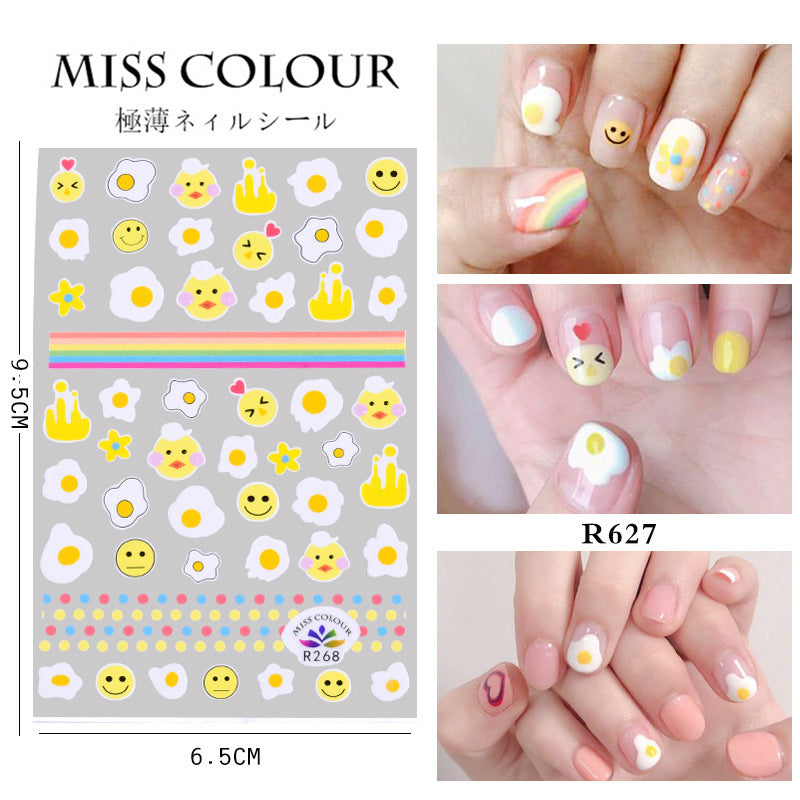 cartoon decorative nail stickers #s5621