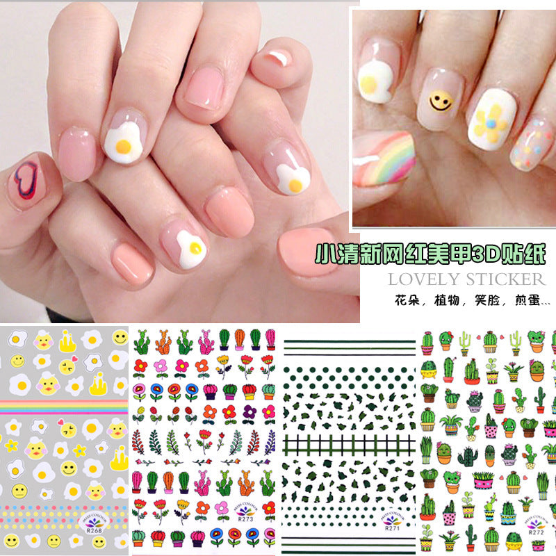 cartoon decorative nail stickers #s5621