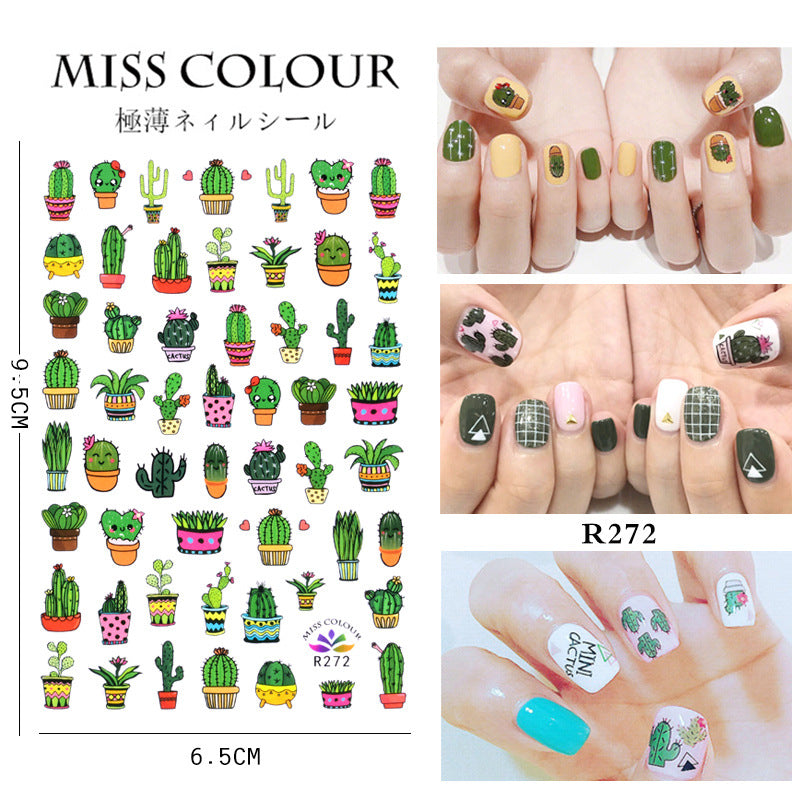 cartoon decorative nail stickers #s5621