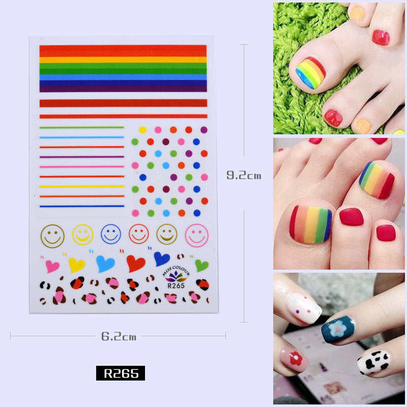 cartoon decorative nail stickers #s5621