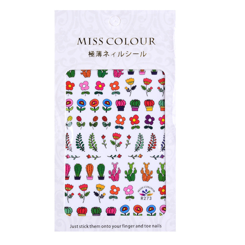 cartoon decorative nail stickers #s5621