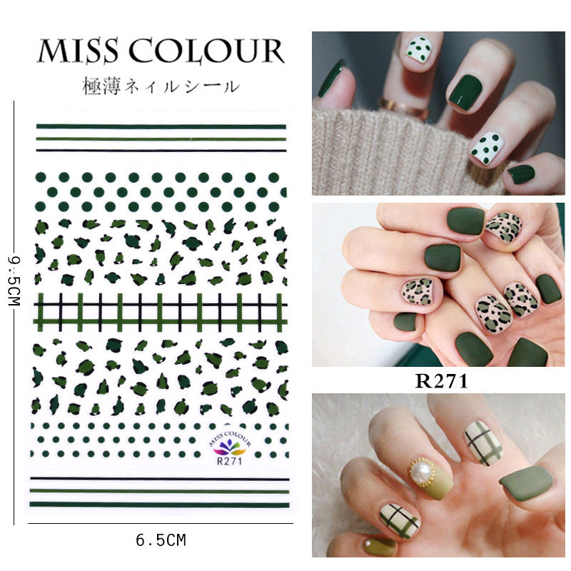 cartoon decorative nail stickers #s5621