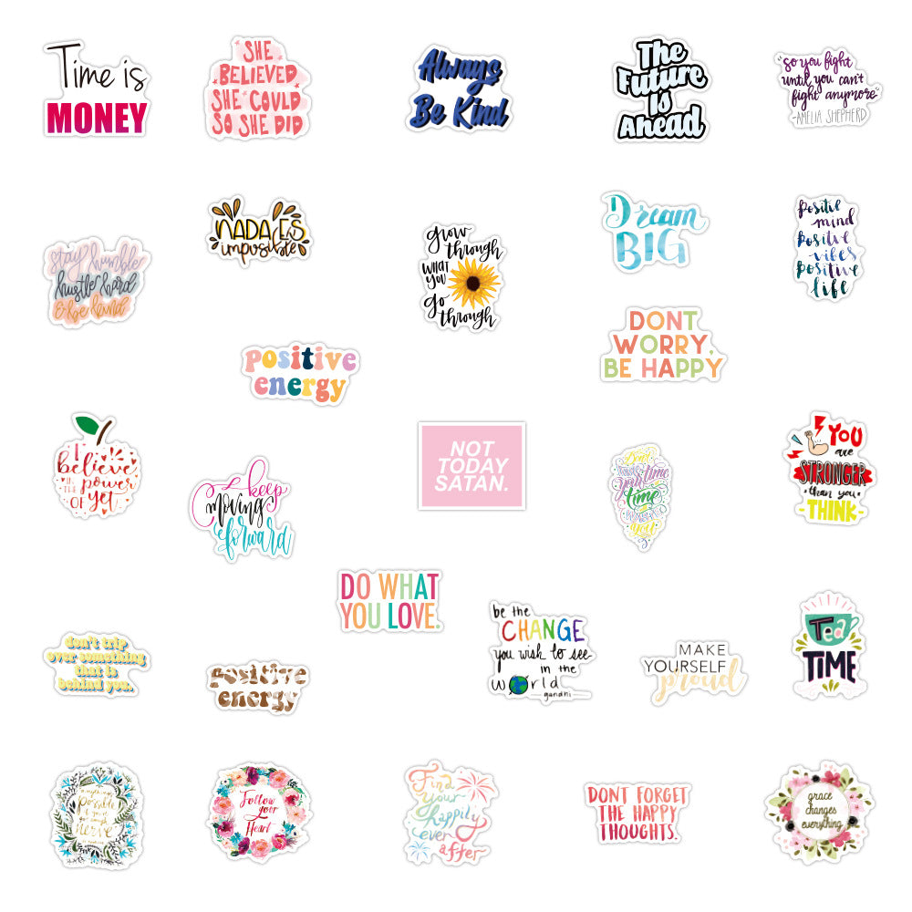 50pcs/lot non-repeating graffiti waterproof stickers #st2345