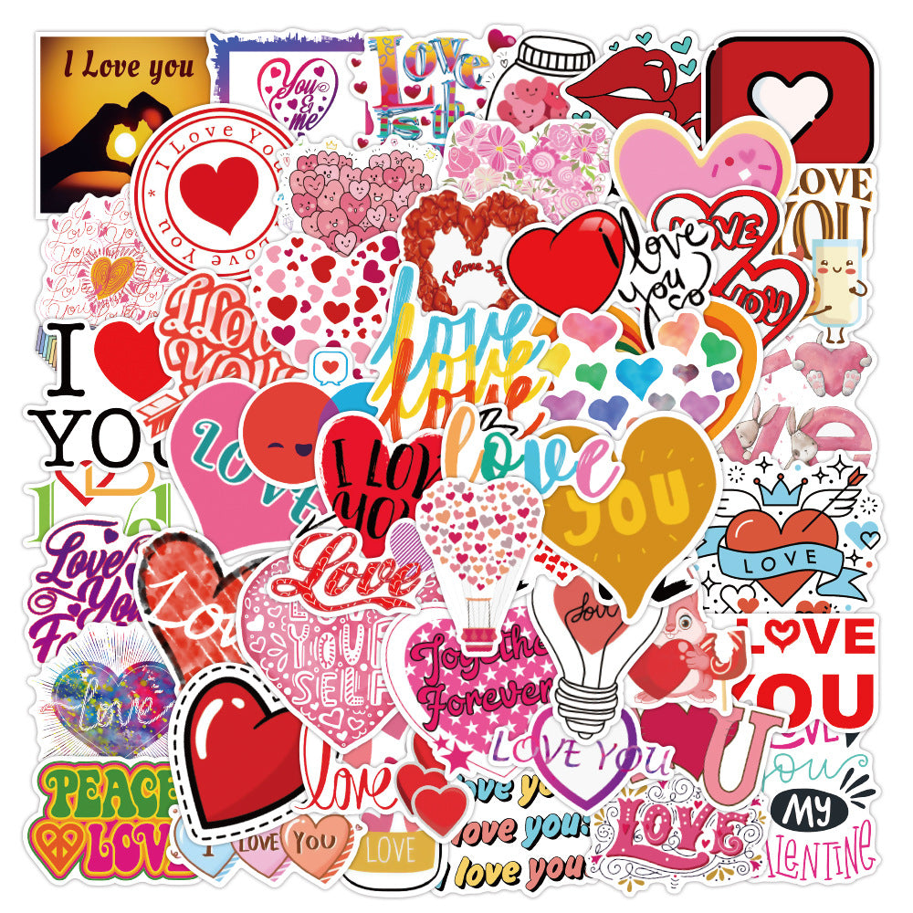 50pcs/lot non-repeating graffiti waterproof stickers #st2345