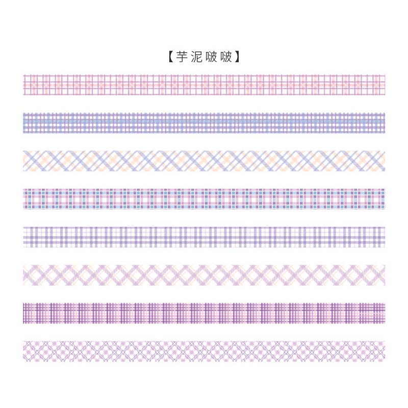 Color Check Set Tape Stickers 8pcs/lot #s5204