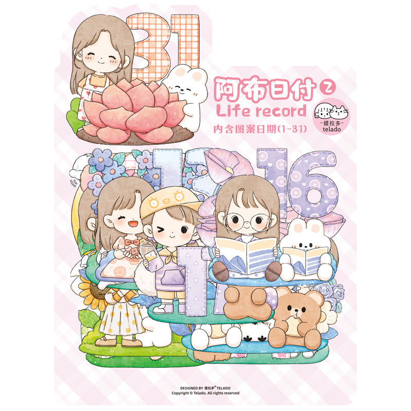 Cute girly sticky note paper sticker 93pcs/lot #s8913