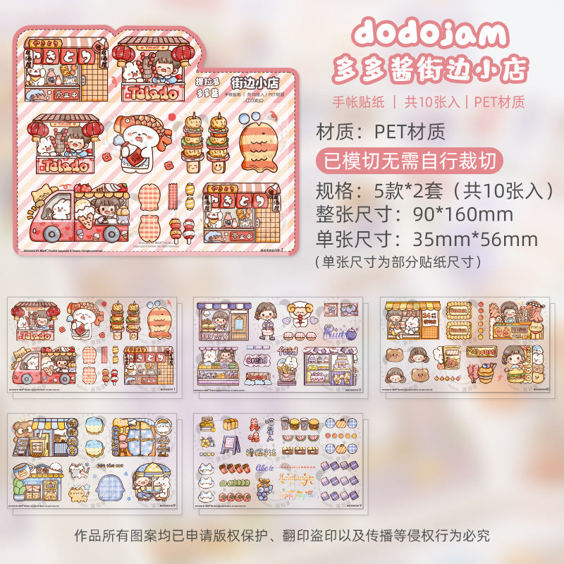 NEW cute girl stickers 10pcs/lot #S9686