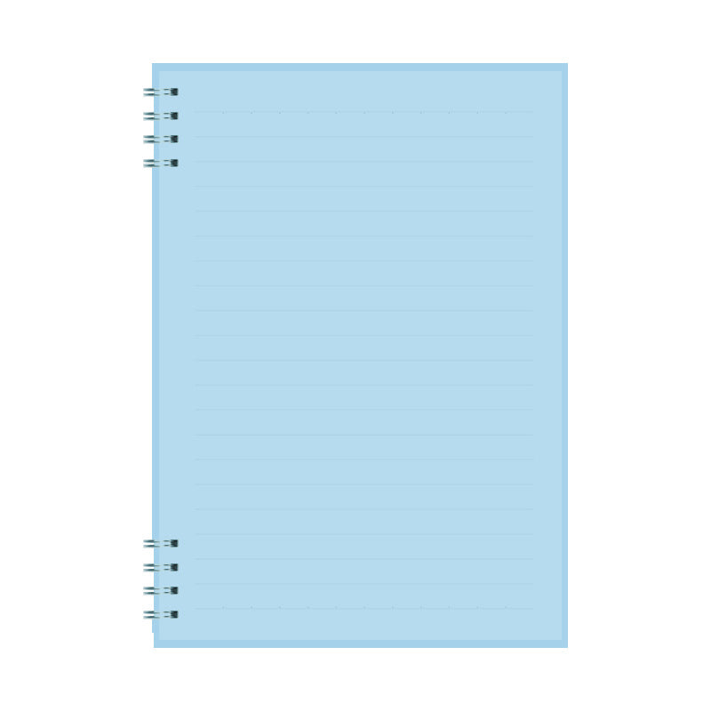 A5 B5 Morandi coil thickened 80g horizontal line 160page #Book2914