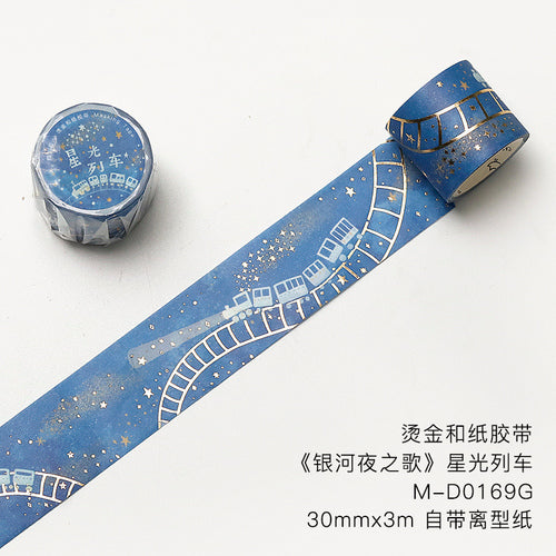 Hot stamping tape stickers#st3368