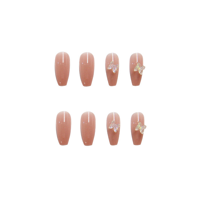 Butterfly Manicure Wearing Nail Detachable Nail Art Patch#N1201