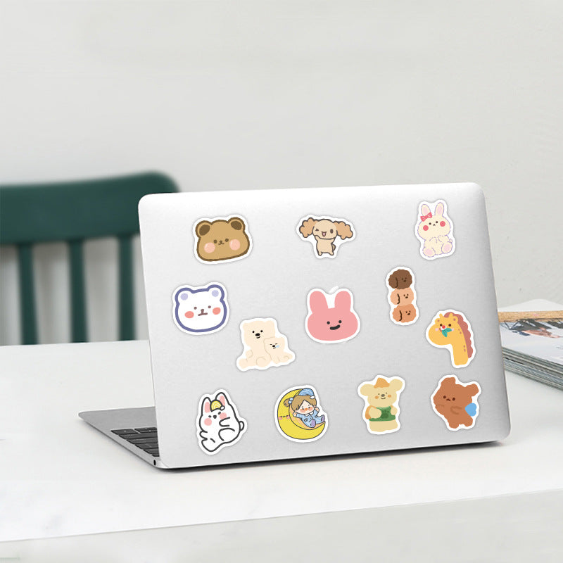 100pcs/lot Bear Stickers#st2862
