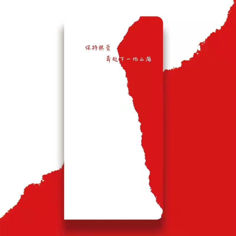 94*187mm Checkered page notepad notebook 80 sheets /160 pages #Book2712