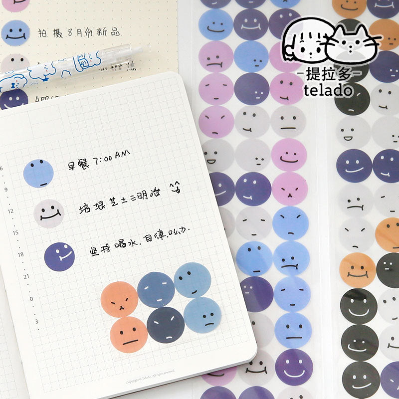 Cute Emoji Waterproof Sticker #st4084