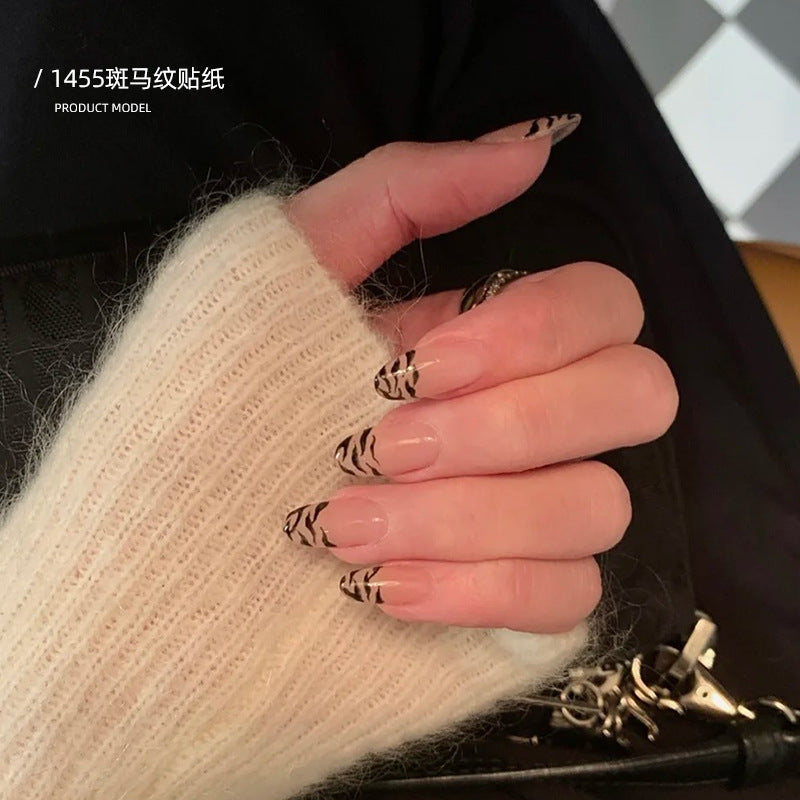 Leopard Zebra Sticker Nail Stickers #NA3562