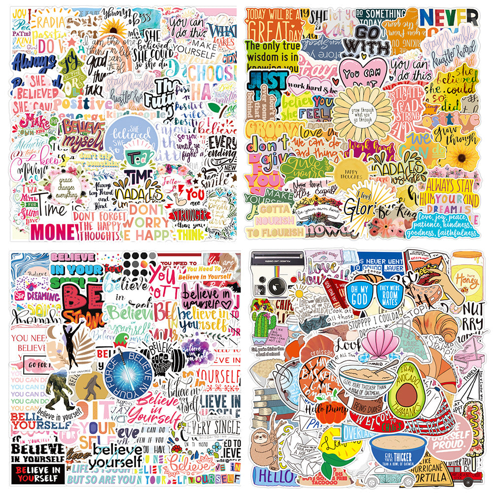 50pcs/lot non-repeating graffiti waterproof stickers #st2345