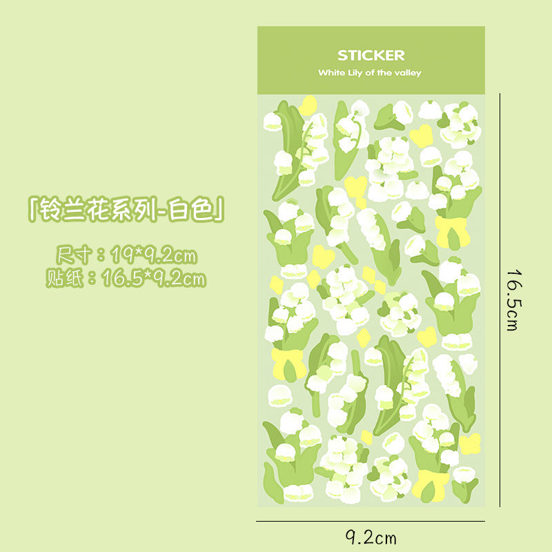 Laser rose sticker #S6626