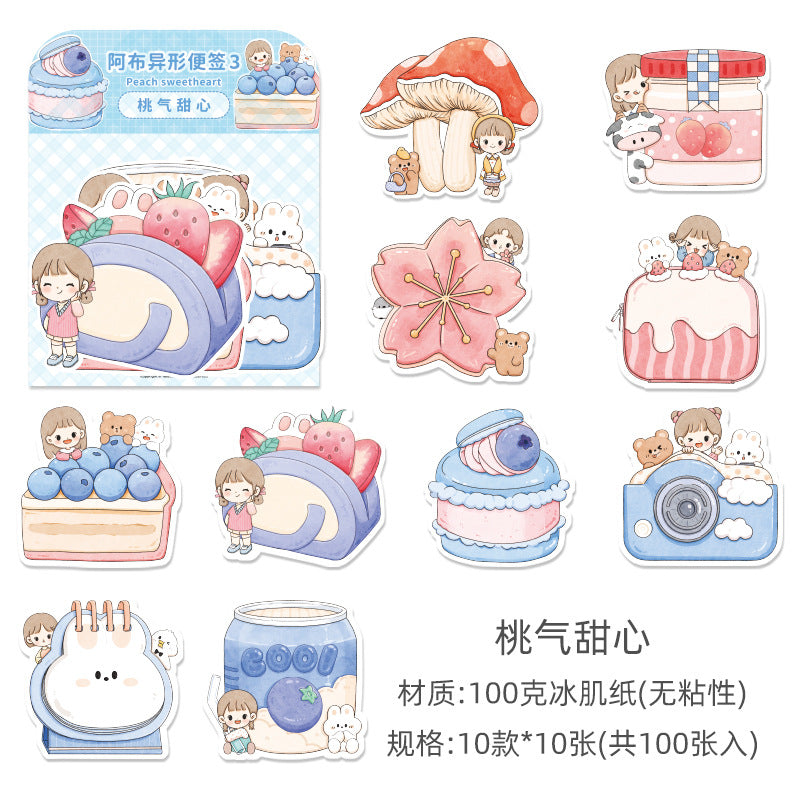 cute girl writing background hand account note 100pcs/lot #N8780