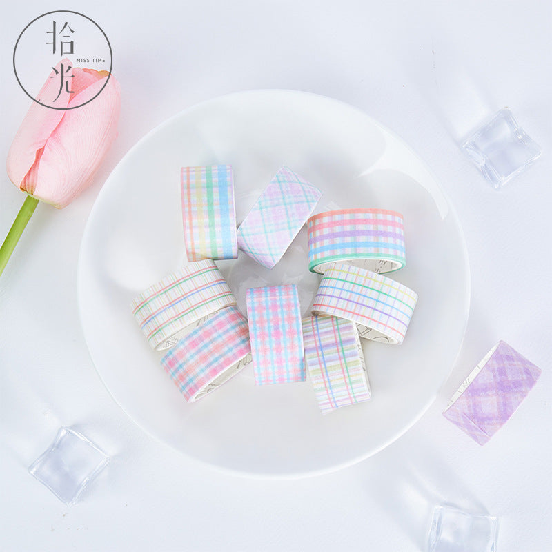 Color Check Set Tape Stickers 8pcs/lot #s5204