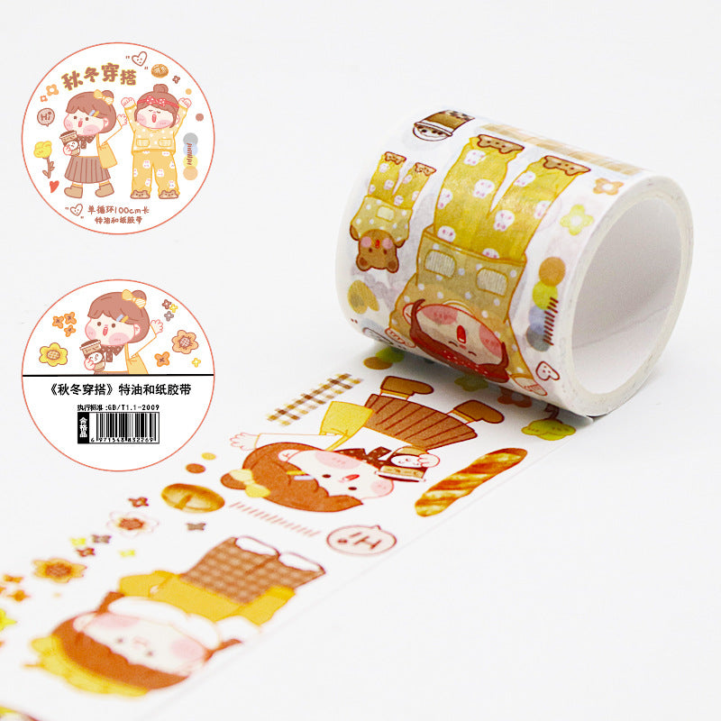 40cm*5m Cute cartoon Washi tape Stickers #st6654