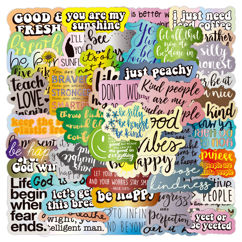 50pcs/lot non-repeating graffiti waterproof stickers #st2345