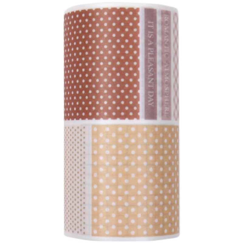 New plaid stripe polka dot sticker 38CM #S2686
