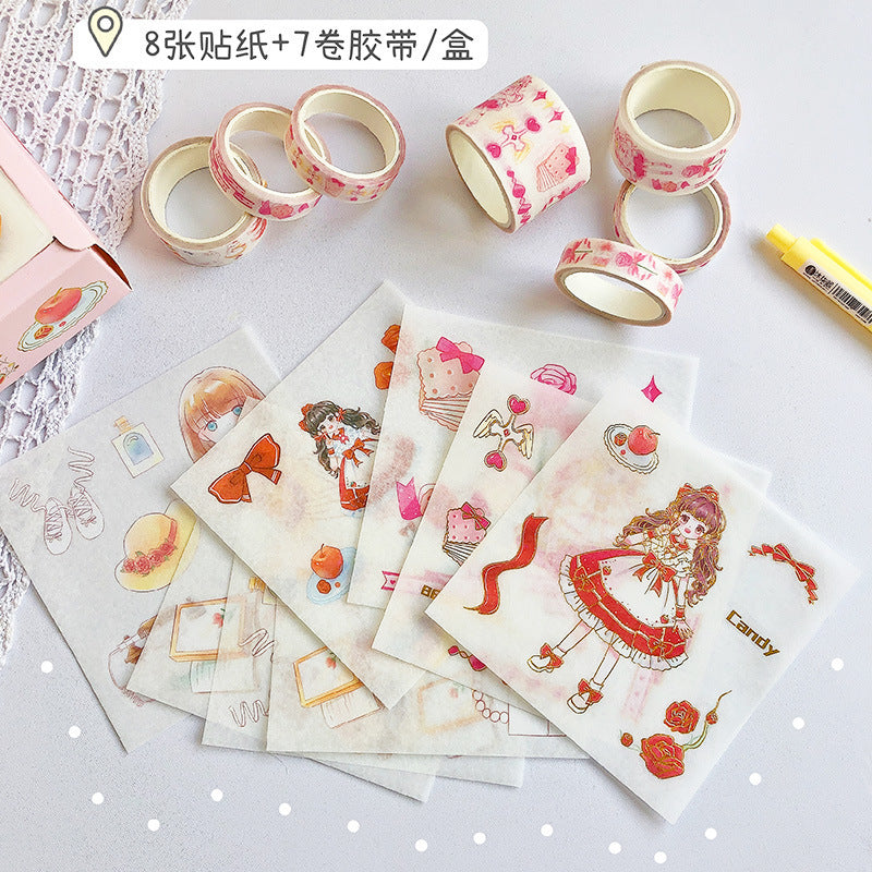 Adhesive tape cartoon adhesive tape sticker #st71887