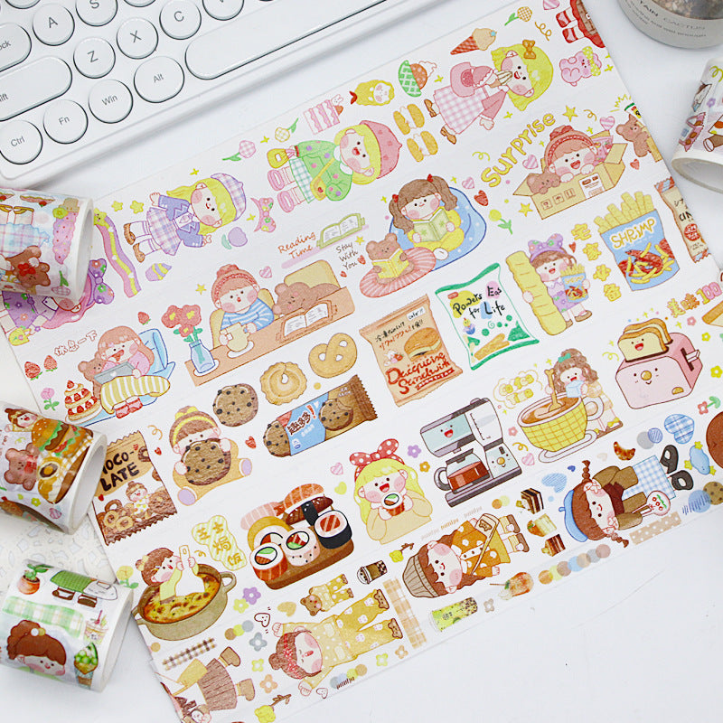 40cm*5m Cute cartoon Washi tape Stickers #st6654