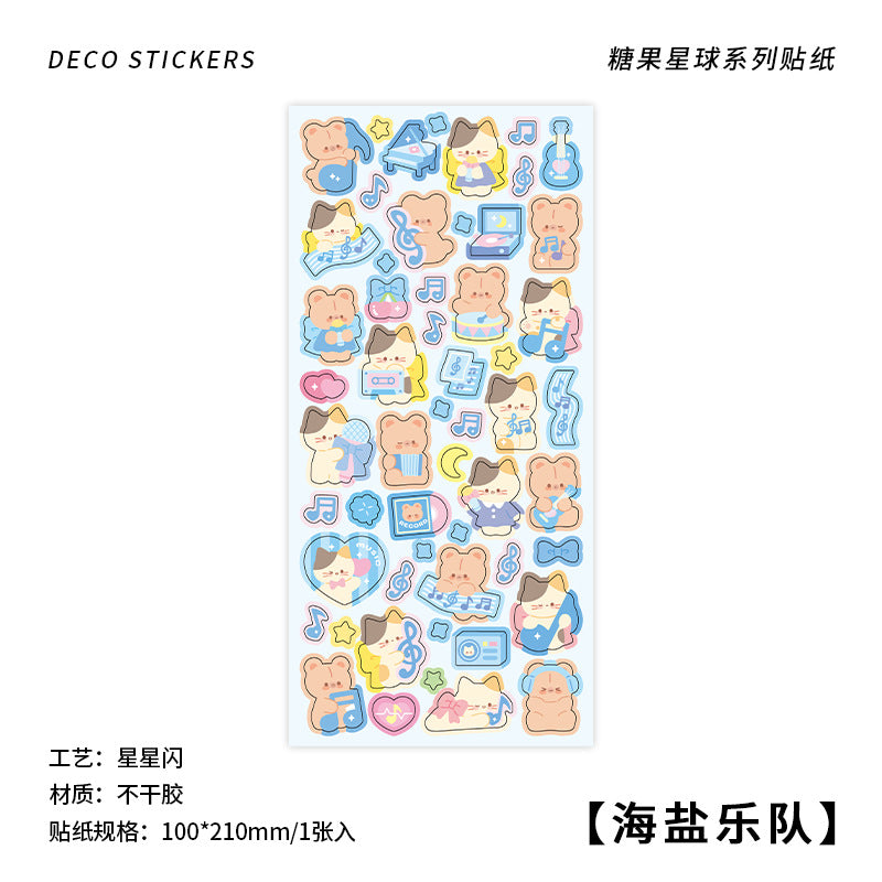 Cute cute pet creative wallet stickers#S6464