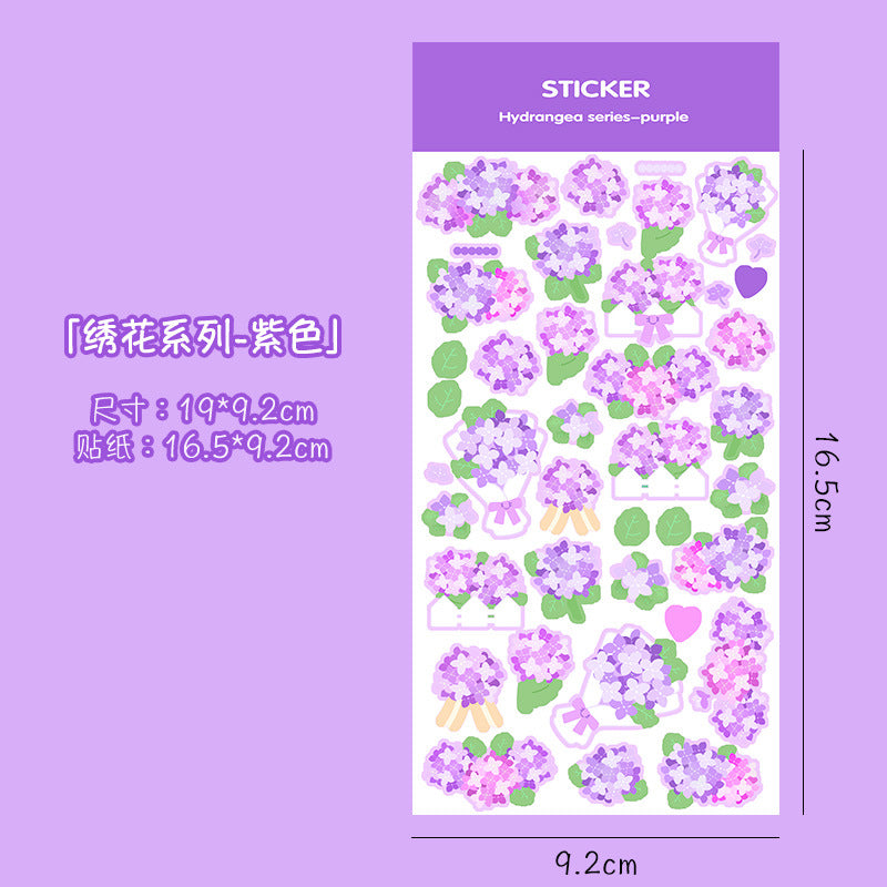 Laser rose sticker #S6626