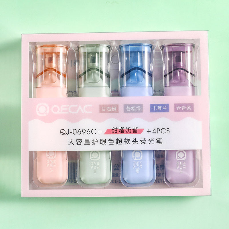 Large capacity color pen 4pcs/lot #p3956