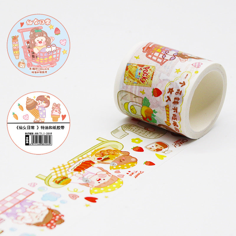 40cm*5m Cute cartoon Washi tape Stickers #st6654