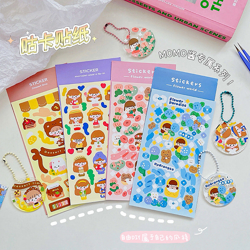 Cute cartoon hand account sticker #S6620