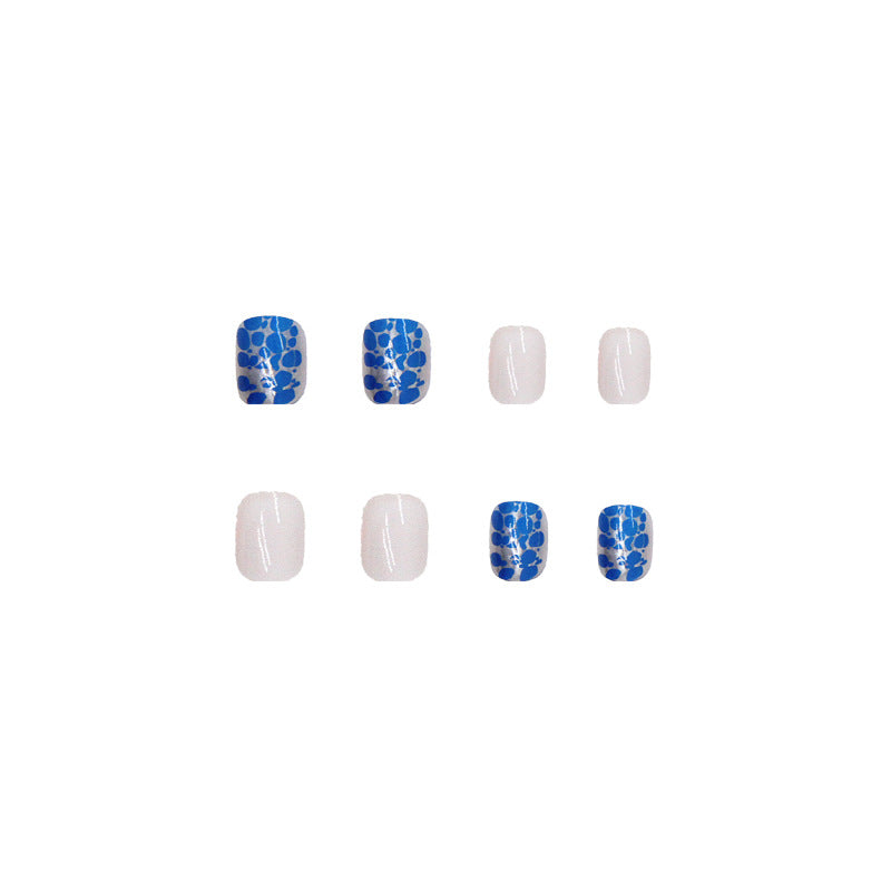 Blue Ocean Spot Wearable Nail Patch #N4176