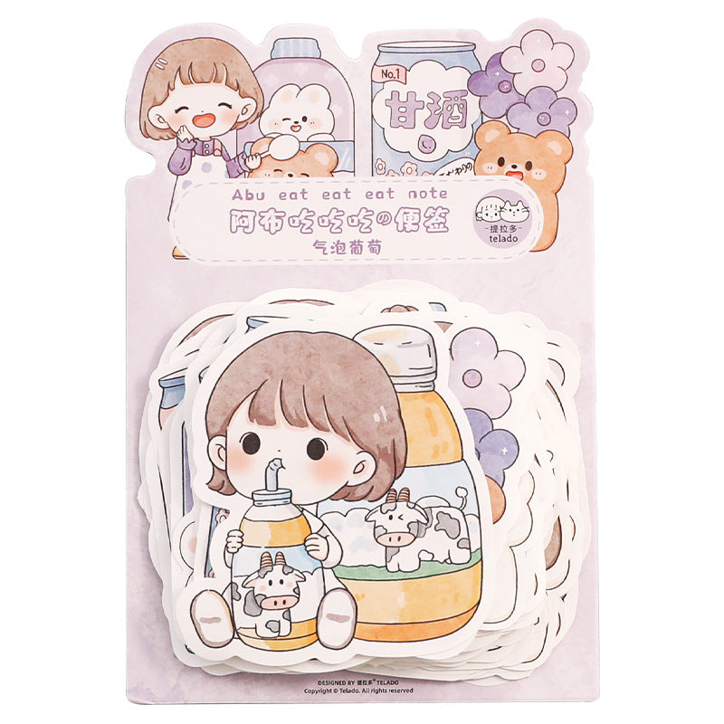 100Pcs/Lot Girls Stickers #ST50979