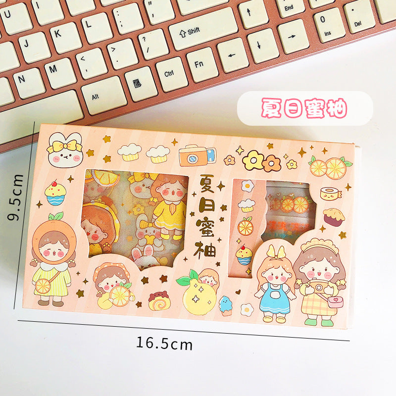 Tape Gift Box Sticker Set#st642117676834