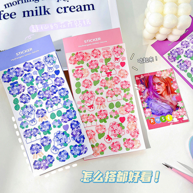 Laser rose sticker #S6626