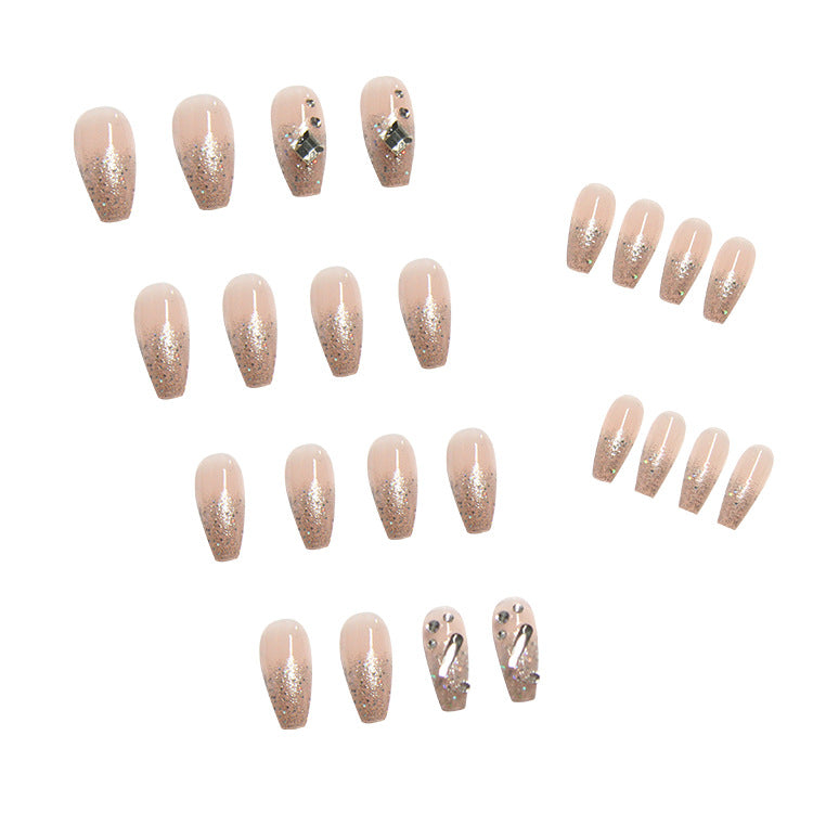 Fake Nail Wearing Nail Removable Nail Patch #N2541