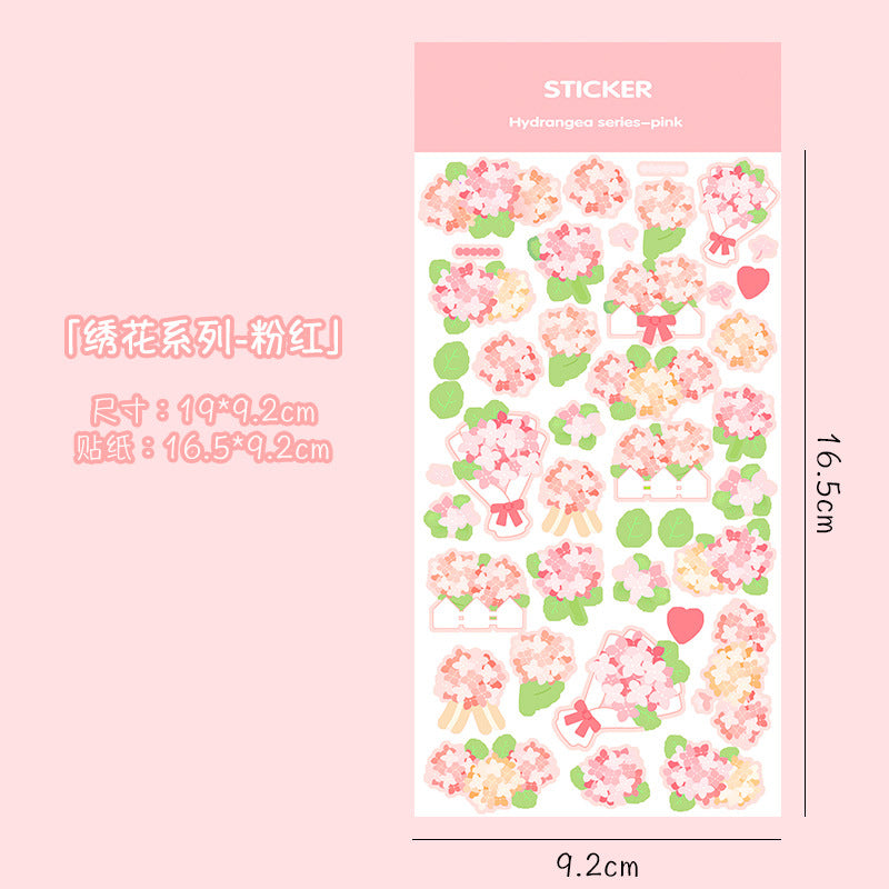 Laser rose sticker #S6626