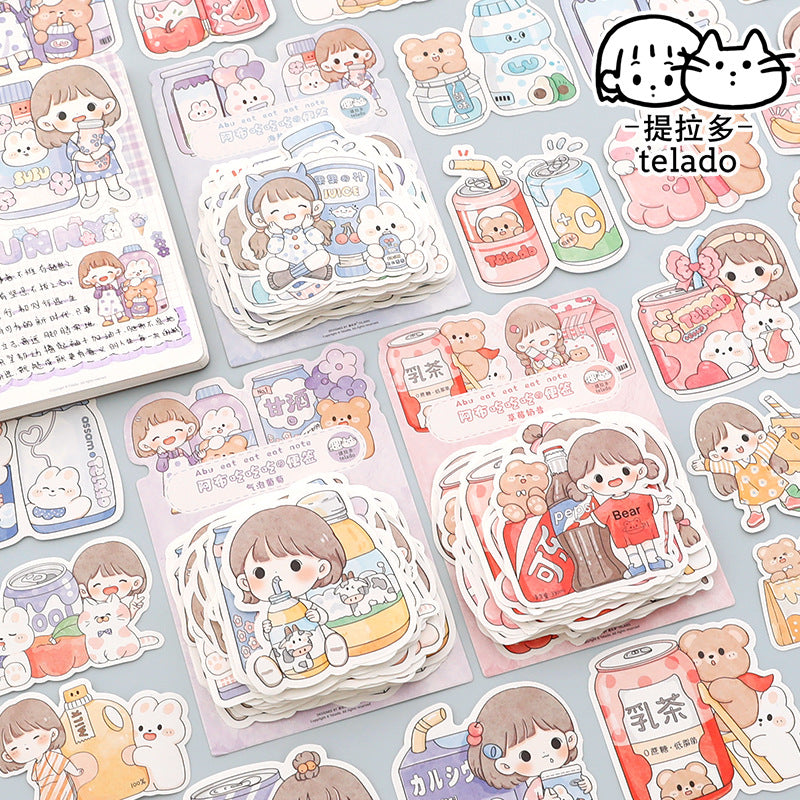 100Pcs/Lot Girls Stickers #ST50979 – HSSOX