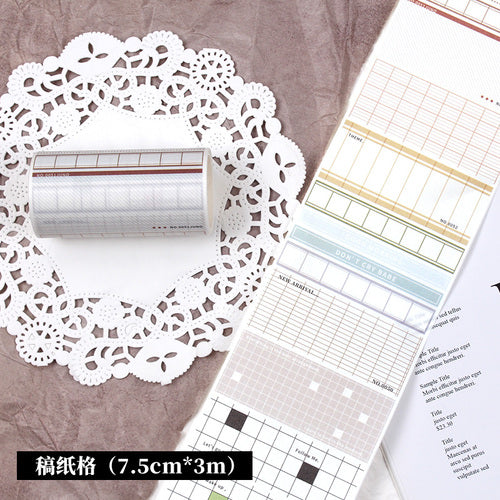 New plaid stripe polka dot sticker 38CM #S2686