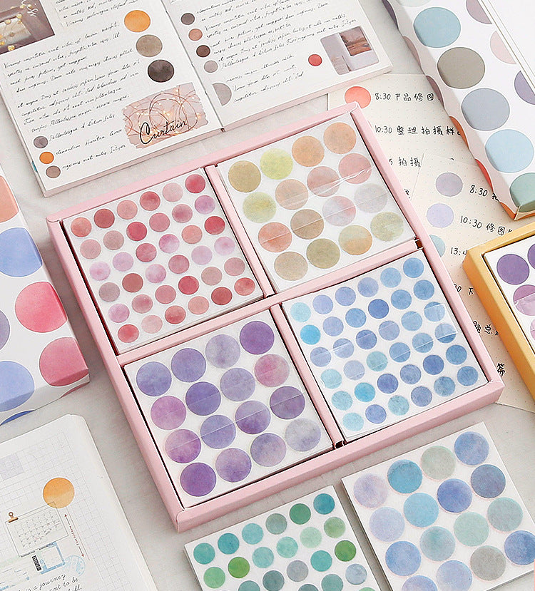 Dot Color Sticker 100pcs/lot #st3820