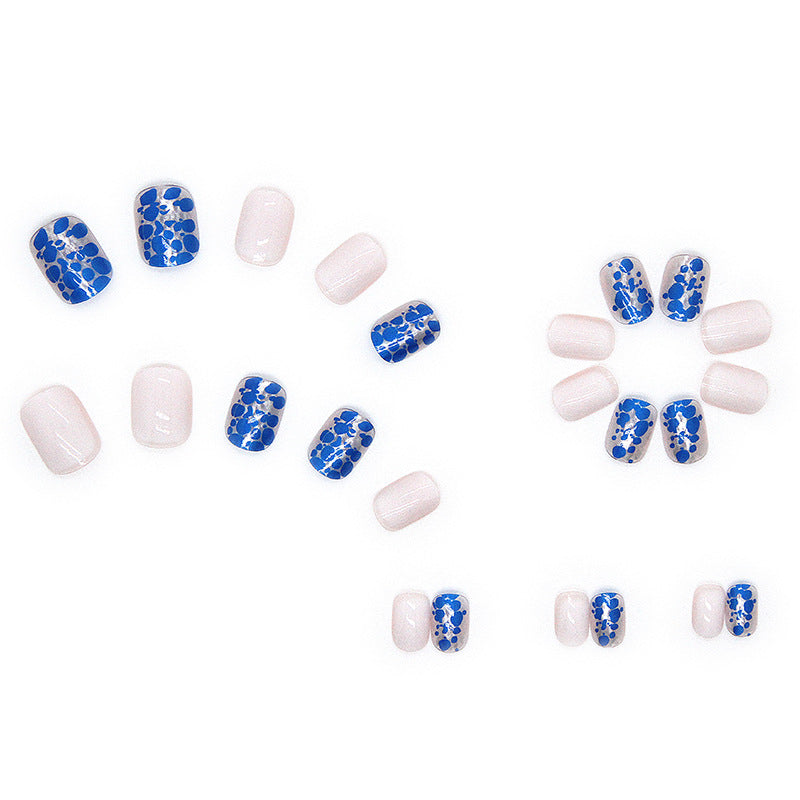 Blue Ocean Spot Wearable Nail Patch #N4176