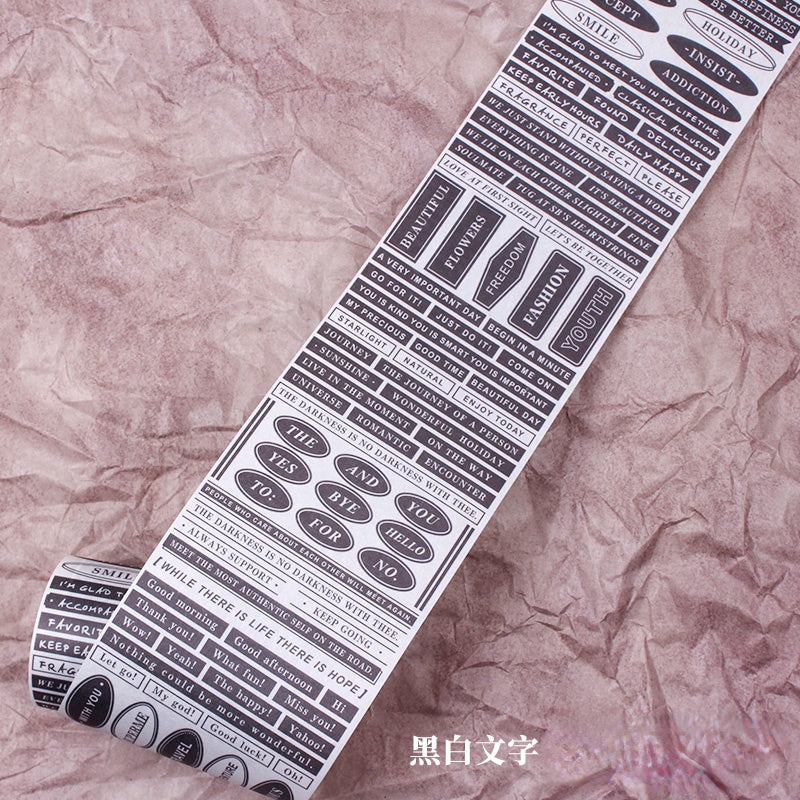 English alphabet stickers 38CM#st2314