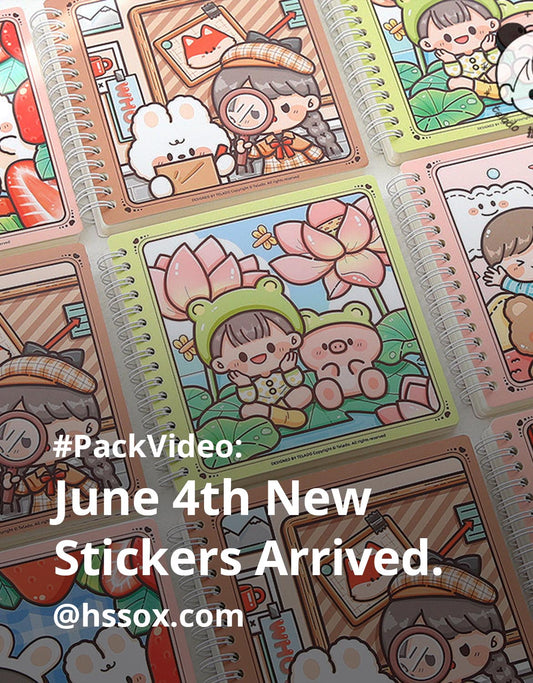 June 4th. New stickers arrived