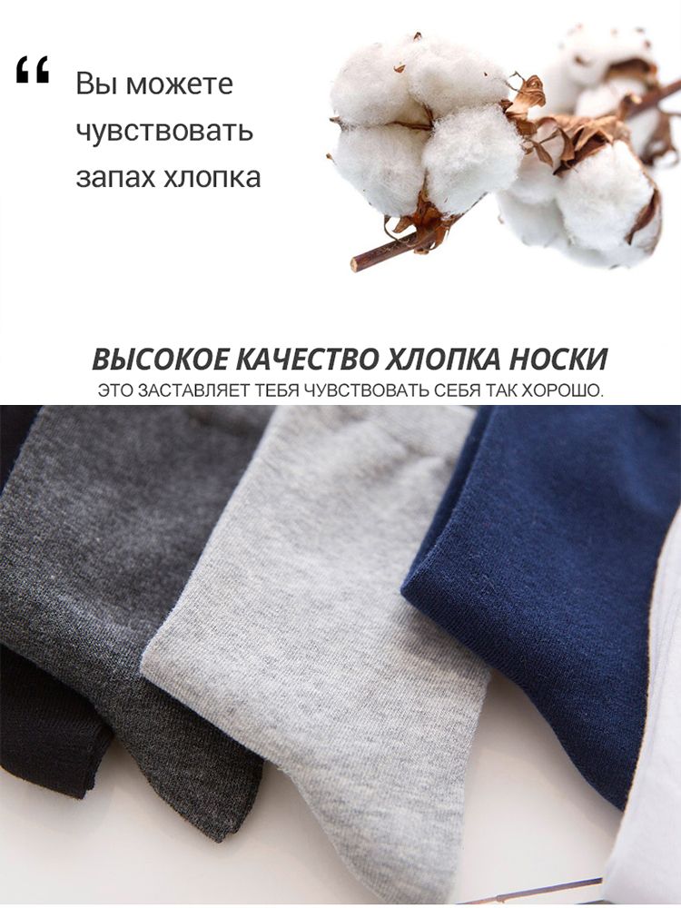 Повседневные носки, Деловые, 5 пар
