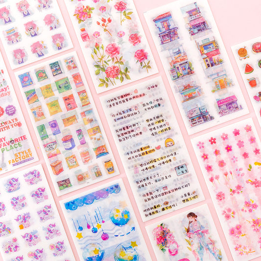 DIY Decorative Stickers 6pcs/lot #st4320